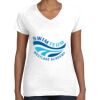 Women's Fine Jersey V-Neck Tee Women's Fine Jersey V-Neck Tee Thumbnail