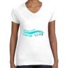 Women's Fine Jersey V-Neck Tee Women's Fine Jersey V-Neck Tee Thumbnail