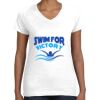 Women's Fine Jersey V-Neck Tee Women's Fine Jersey V-Neck Tee Thumbnail