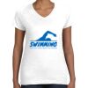 Women's Fine Jersey V-Neck Tee Women's Fine Jersey V-Neck Tee Thumbnail