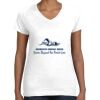 Women's Fine Jersey V-Neck Tee Women's Fine Jersey V-Neck Tee Thumbnail