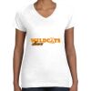 Women's Fine Jersey V-Neck Tee Women's Fine Jersey V-Neck Tee Thumbnail