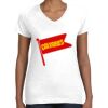 Women's Fine Jersey V-Neck Tee Women's Fine Jersey V-Neck Tee Thumbnail