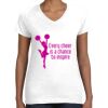 Women's Fine Jersey V-Neck Tee Women's Fine Jersey V-Neck Tee Thumbnail
