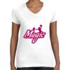 Women's Fine Jersey V-Neck Tee Women's Fine Jersey V-Neck Tee Thumbnail