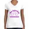 Women's Fine Jersey V-Neck Tee Women's Fine Jersey V-Neck Tee Thumbnail