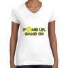 Women's Fine Jersey V-Neck Tee Women's Fine Jersey V-Neck Tee Thumbnail