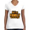 Women's Fine Jersey V-Neck Tee Women's Fine Jersey V-Neck Tee Thumbnail
