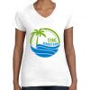 Women's Fine Jersey V-Neck Tee Women's Fine Jersey V-Neck Tee Thumbnail