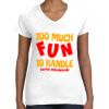 Women's Fine Jersey V-Neck Tee Women's Fine Jersey V-Neck Tee Thumbnail