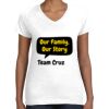 Women's Fine Jersey V-Neck Tee Women's Fine Jersey V-Neck Tee Thumbnail