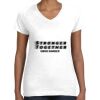 Women's Fine Jersey V-Neck Tee Women's Fine Jersey V-Neck Tee Thumbnail