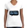 Women's Fine Jersey V-Neck Tee Women's Fine Jersey V-Neck Tee Thumbnail