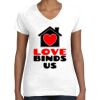 Women's Fine Jersey V-Neck Tee Women's Fine Jersey V-Neck Tee Thumbnail