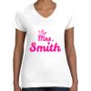 Women's Fine Jersey V-Neck Tee Women's Fine Jersey V-Neck Tee Thumbnail