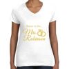 Women's Fine Jersey V-Neck Tee Women's Fine Jersey V-Neck Tee Thumbnail