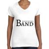 Women's Fine Jersey V-Neck Tee Women's Fine Jersey V-Neck Tee Thumbnail