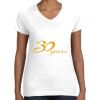 Women's Fine Jersey V-Neck Tee Women's Fine Jersey V-Neck Tee Thumbnail