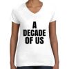 Women's Fine Jersey V-Neck Tee Women's Fine Jersey V-Neck Tee Thumbnail