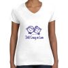 Women's Fine Jersey V-Neck Tee Women's Fine Jersey V-Neck Tee Thumbnail