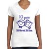 Women's Fine Jersey V-Neck Tee Women's Fine Jersey V-Neck Tee Thumbnail