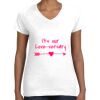 Women's Fine Jersey V-Neck Tee Women's Fine Jersey V-Neck Tee Thumbnail