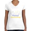 Women's Fine Jersey V-Neck Tee Women's Fine Jersey V-Neck Tee Thumbnail
