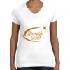 Women's Fine Jersey V-Neck Tee Women's Fine Jersey V-Neck Tee Thumbnail