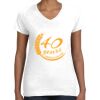 Women's Fine Jersey V-Neck Tee Women's Fine Jersey V-Neck Tee Thumbnail