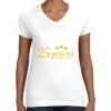 Women's Fine Jersey V-Neck Tee Women's Fine Jersey V-Neck Tee Thumbnail