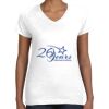 Women's Fine Jersey V-Neck Tee Women's Fine Jersey V-Neck Tee Thumbnail