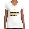Women's Fine Jersey V-Neck Tee Women's Fine Jersey V-Neck Tee Thumbnail