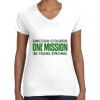 Women's Fine Jersey V-Neck Tee Women's Fine Jersey V-Neck Tee Thumbnail