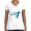 Women's Fine Jersey V-Neck Tee Women's Fine Jersey V-Neck Tee Thumbnail