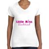 Women's Fine Jersey V-Neck Tee Women's Fine Jersey V-Neck Tee Thumbnail
