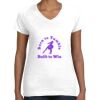 Women's Fine Jersey V-Neck Tee Women's Fine Jersey V-Neck Tee Thumbnail