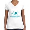 Women's Fine Jersey V-Neck Tee Women's Fine Jersey V-Neck Tee Thumbnail