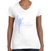 Women's Fine Jersey V-Neck Tee Women's Fine Jersey V-Neck Tee Thumbnail