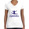 Women's Fine Jersey V-Neck Tee Women's Fine Jersey V-Neck Tee Thumbnail