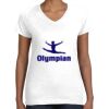 Women's Fine Jersey V-Neck Tee Women's Fine Jersey V-Neck Tee Thumbnail
