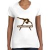 Women's Fine Jersey V-Neck Tee Women's Fine Jersey V-Neck Tee Thumbnail