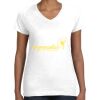 Women's Fine Jersey V-Neck Tee Women's Fine Jersey V-Neck Tee Thumbnail