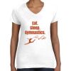 Women's Fine Jersey V-Neck Tee Women's Fine Jersey V-Neck Tee Thumbnail
