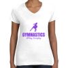 Women's Fine Jersey V-Neck Tee Women's Fine Jersey V-Neck Tee Thumbnail