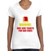 Women's Fine Jersey V-Neck Tee Women's Fine Jersey V-Neck Tee Thumbnail