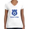 Women's Fine Jersey V-Neck Tee Women's Fine Jersey V-Neck Tee Thumbnail