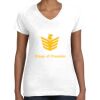 Women's Fine Jersey V-Neck Tee Women's Fine Jersey V-Neck Tee Thumbnail