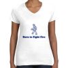 Women's Fine Jersey V-Neck Tee Women's Fine Jersey V-Neck Tee Thumbnail