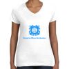 Women's Fine Jersey V-Neck Tee Women's Fine Jersey V-Neck Tee Thumbnail