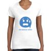 Women's Fine Jersey V-Neck Tee Women's Fine Jersey V-Neck Tee Thumbnail